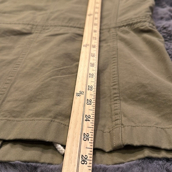 UNTUCKit Womens Military Jacket medium Green Olivio field outdoors Cotton - Picture 12 of 13